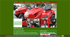 Desktop Screenshot of gartengeraete-ohorn.de